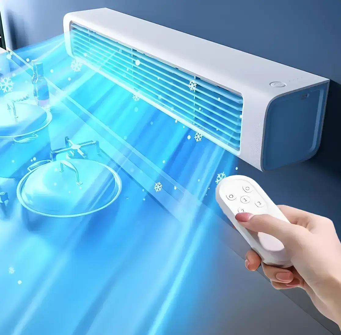 BreezaMax, rafraîchisseur d'air compact pour les journées chaudes